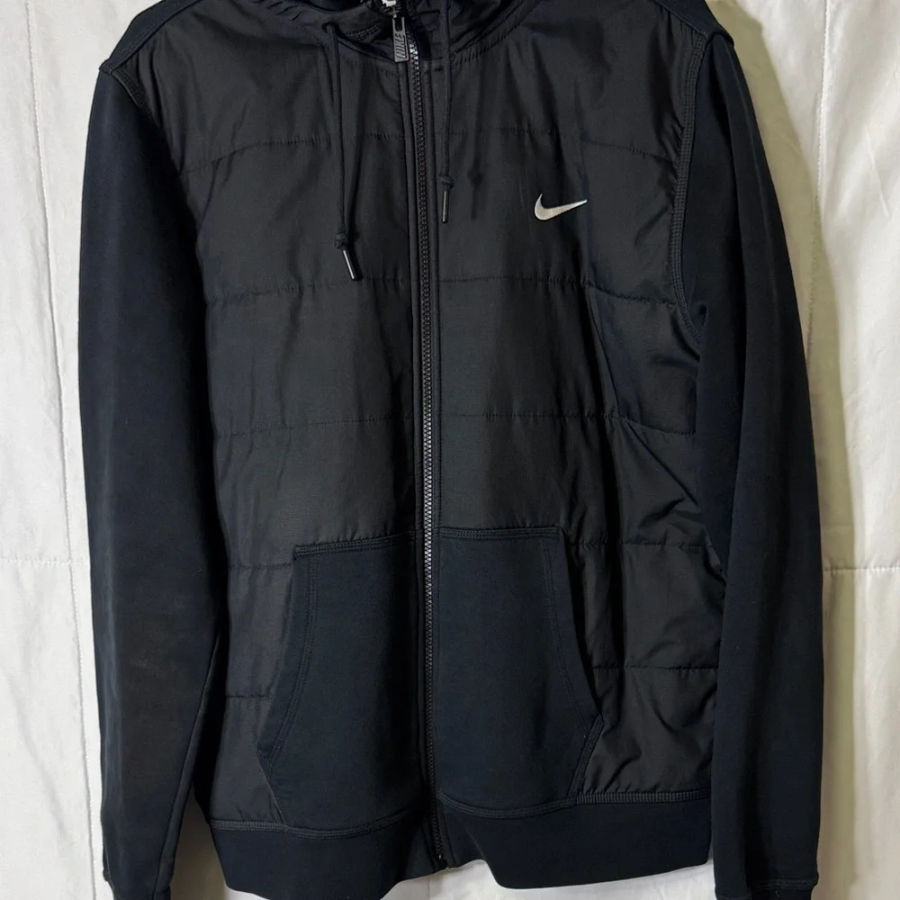 Nike black hooded